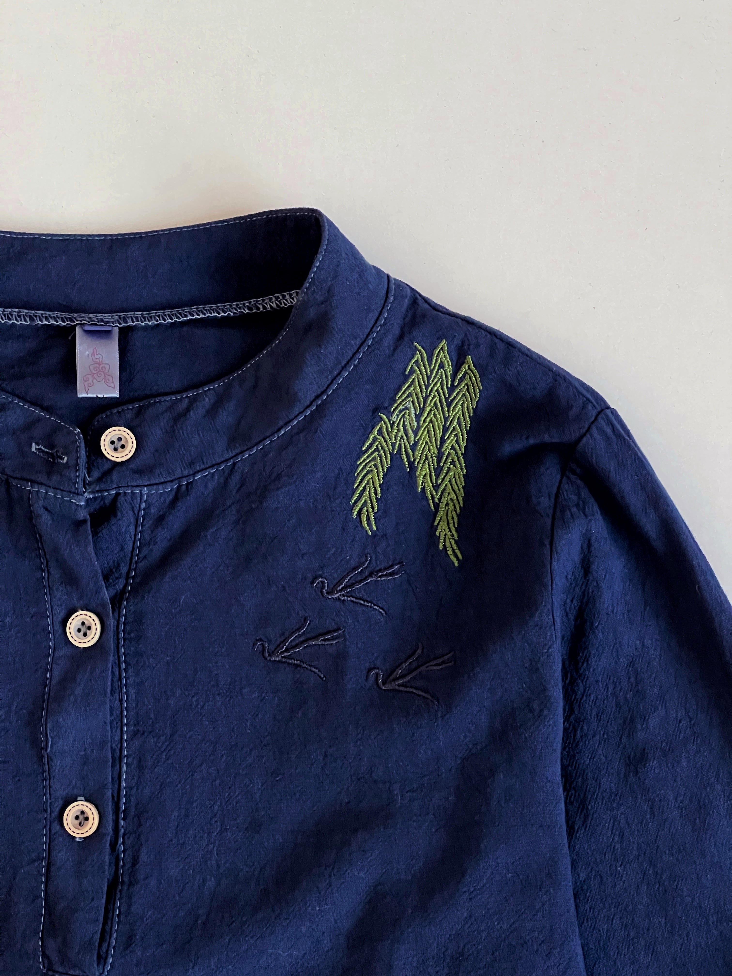 شومیز کنف گلدوزی شده کد 2534