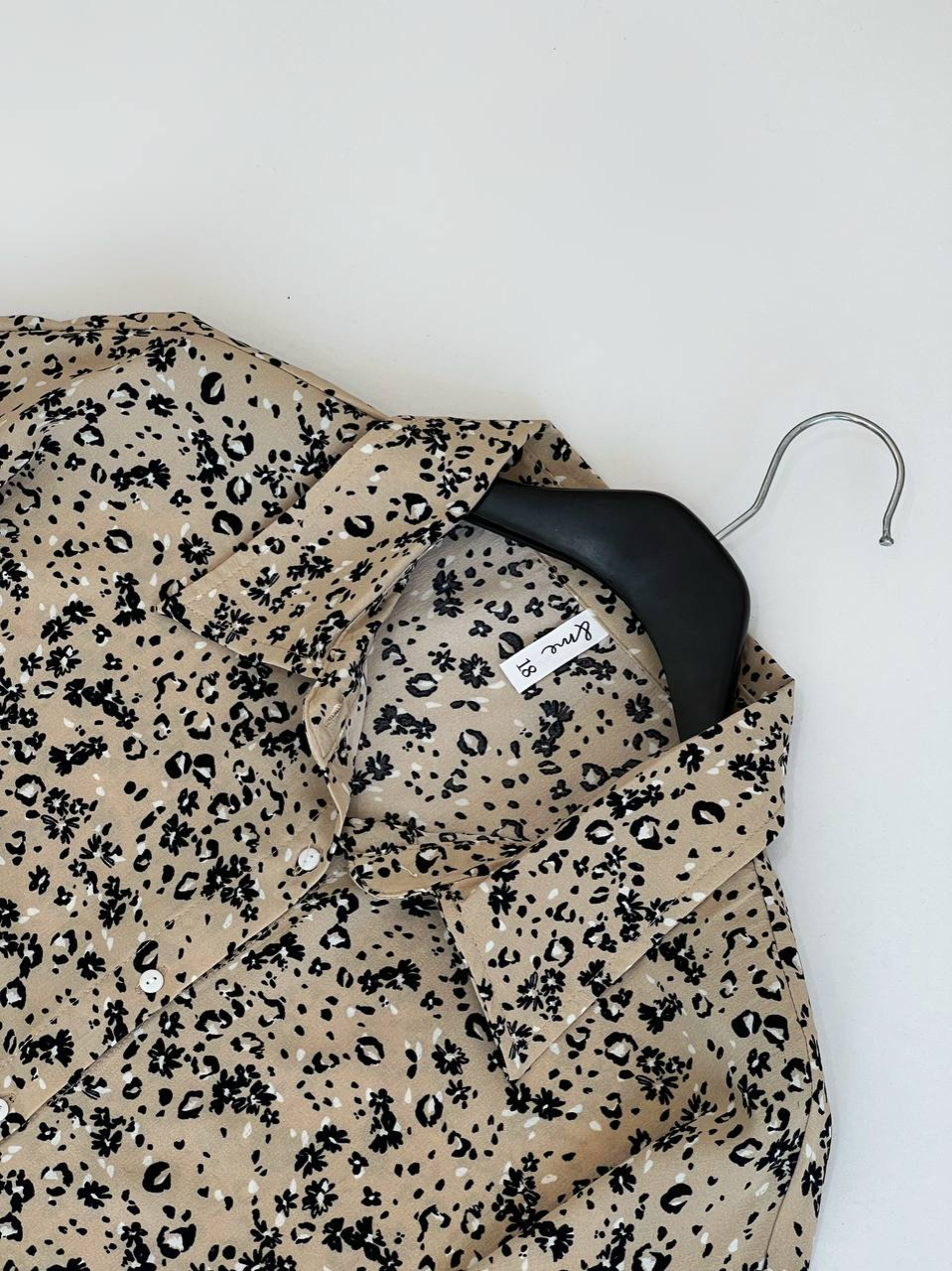 شومیز آستین پف جلو دکمه کد 2539