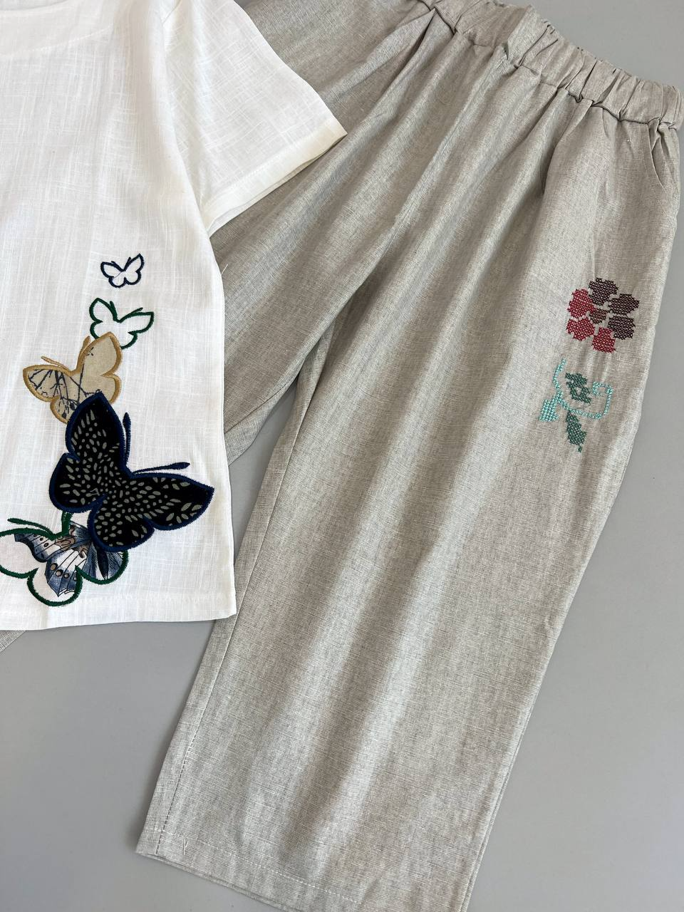 ست شومیز و شلوارک کد 2547