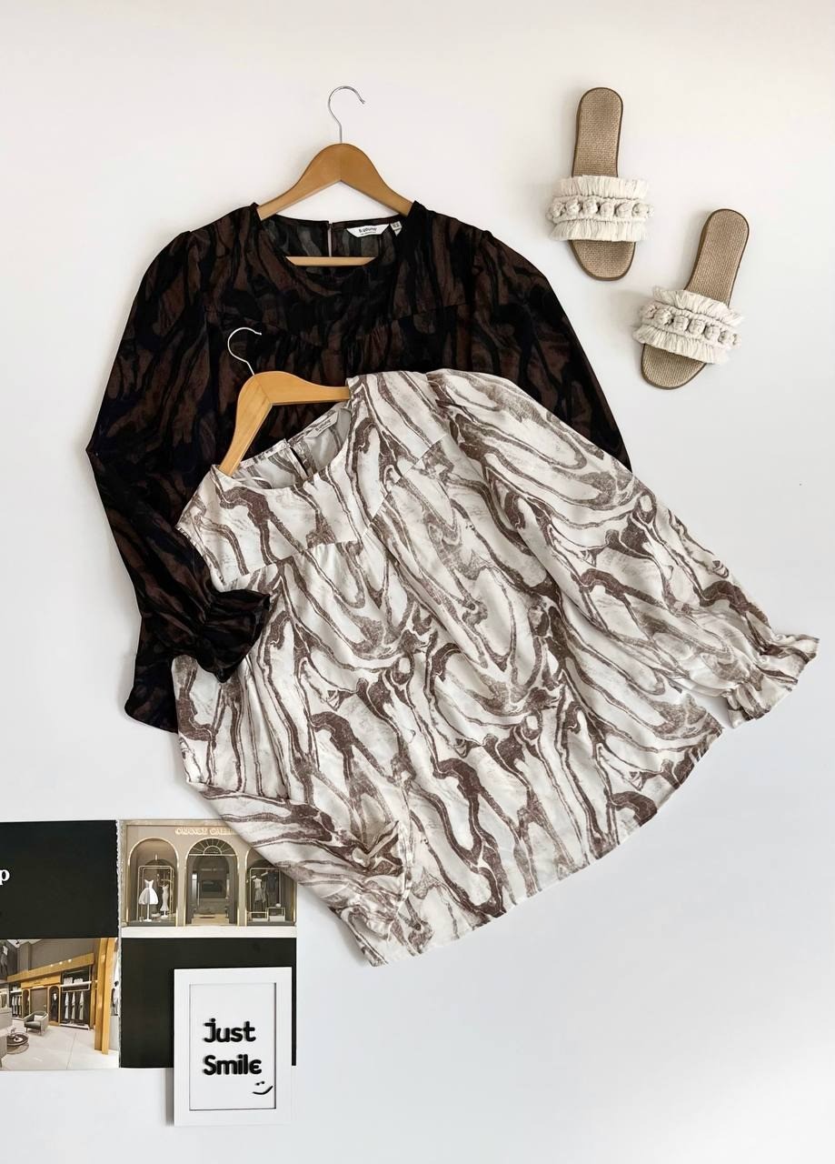 شومیز کرپ نخ دو رنگ کد 2550