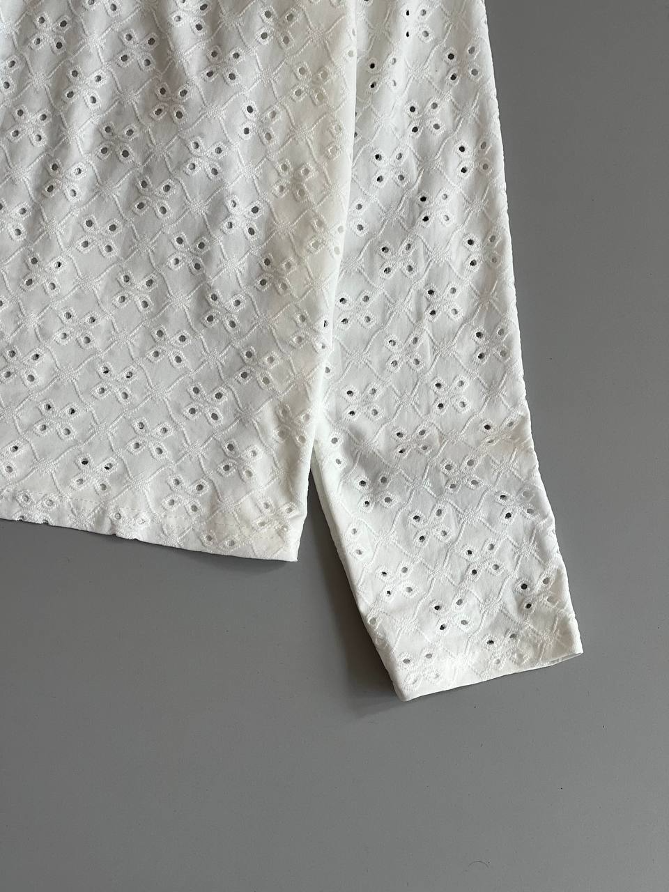 شومیز خامه دوزی پشت گیپور کد 2554