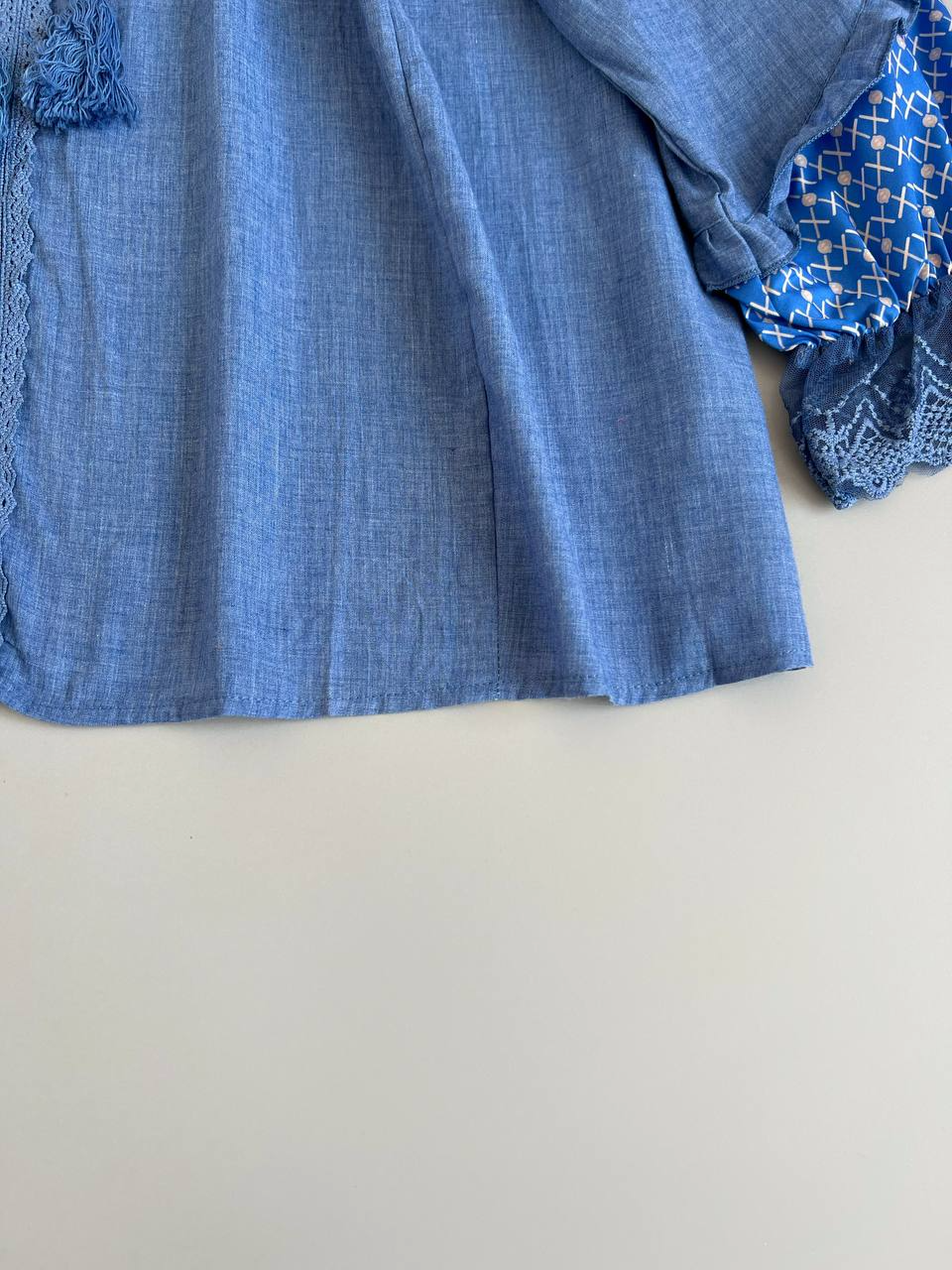 تونیک یقه چین کد 2555