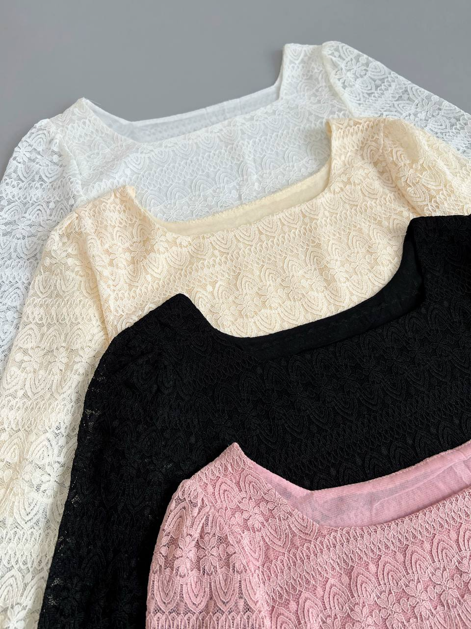 شومیز گیپور کش آستردار کد 2568