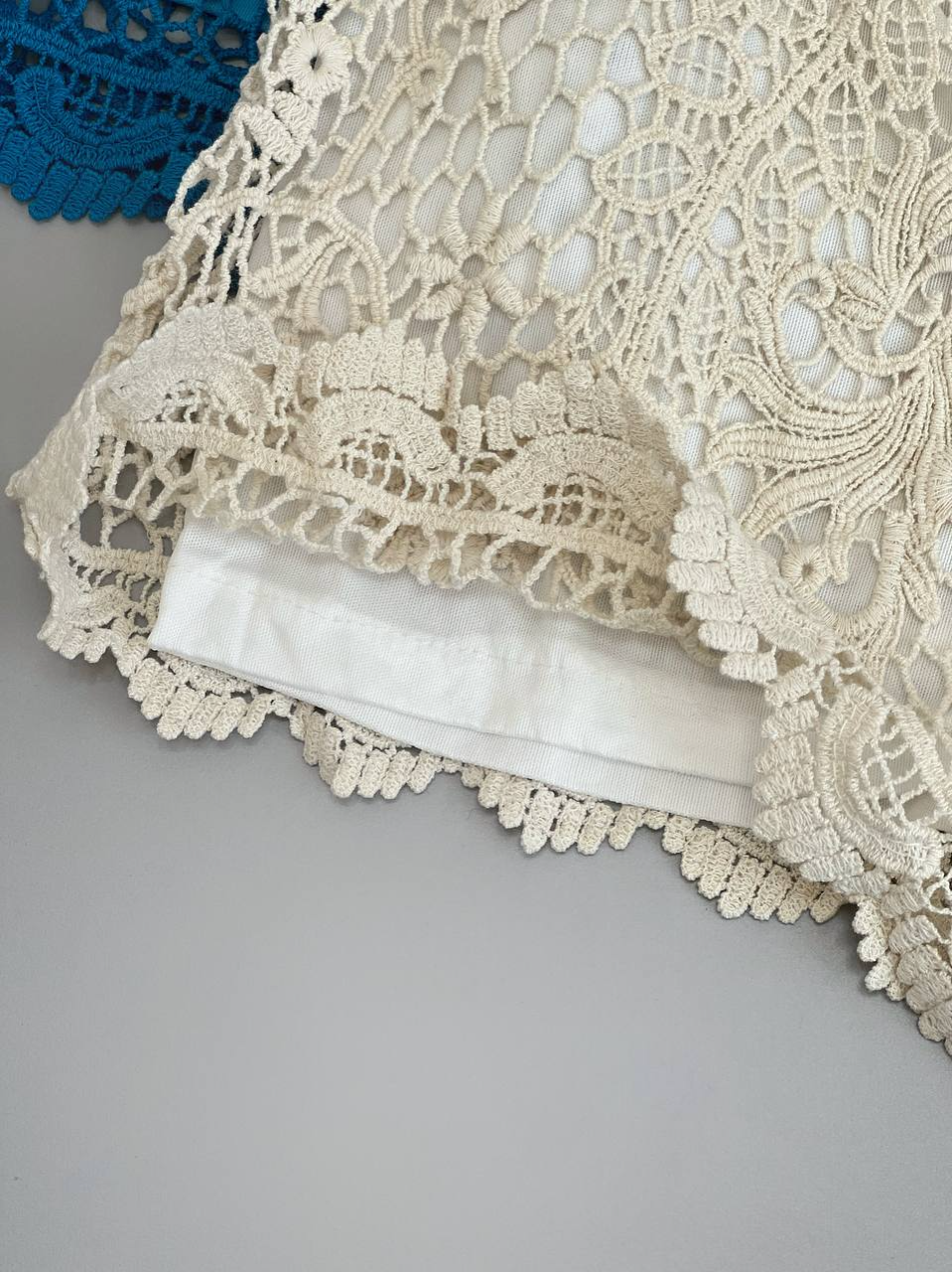 شلوارک قلاب بافی استردار کد 2575