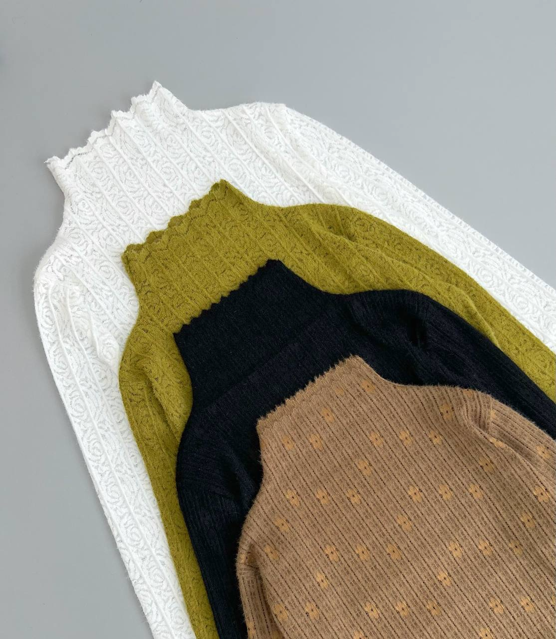 شومیز گیپور یقه ایستاده کد 2578