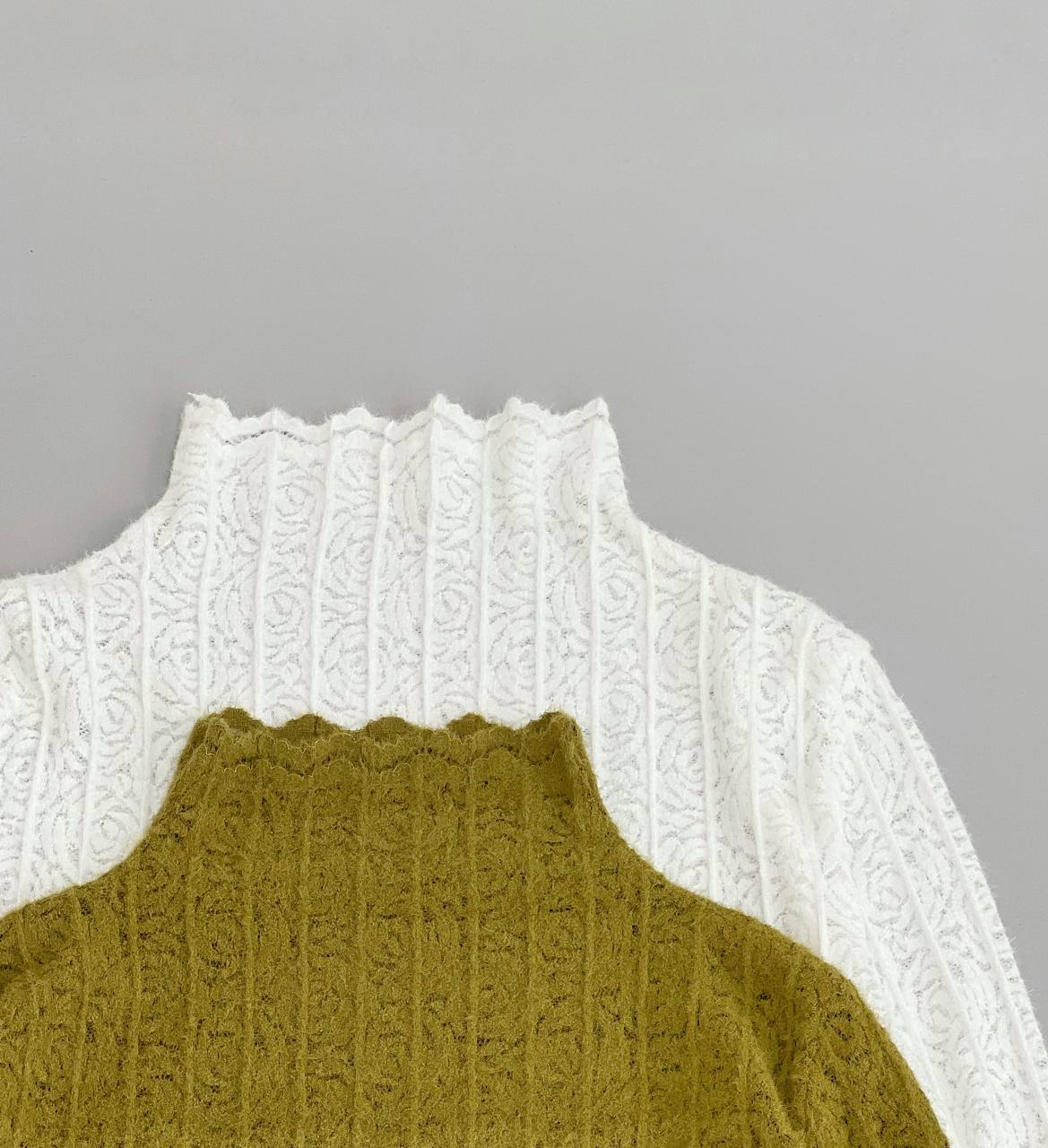 شومیز گیپور یقه ایستاده کد 2578