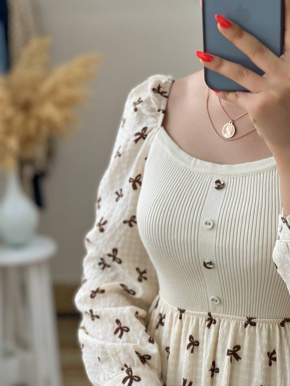 پیراهن بهاره آستردار کد 2582