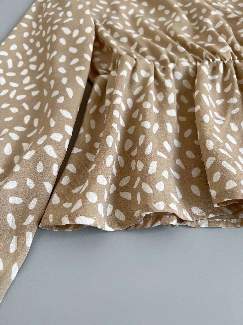 شومیز یقه هفت و هشت تکرنگ کد 2585