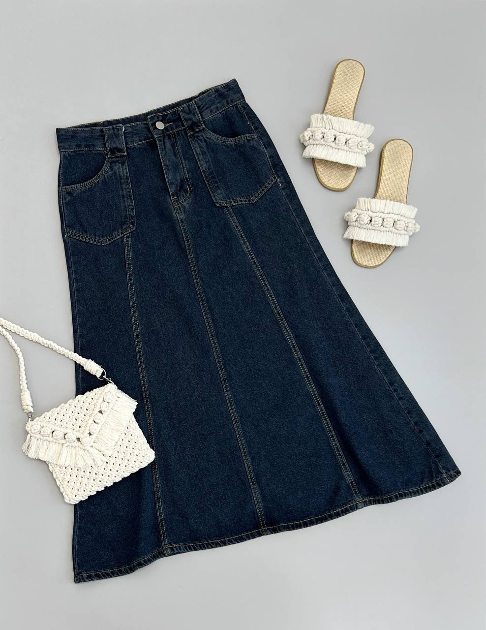 دامن جین کد 2586