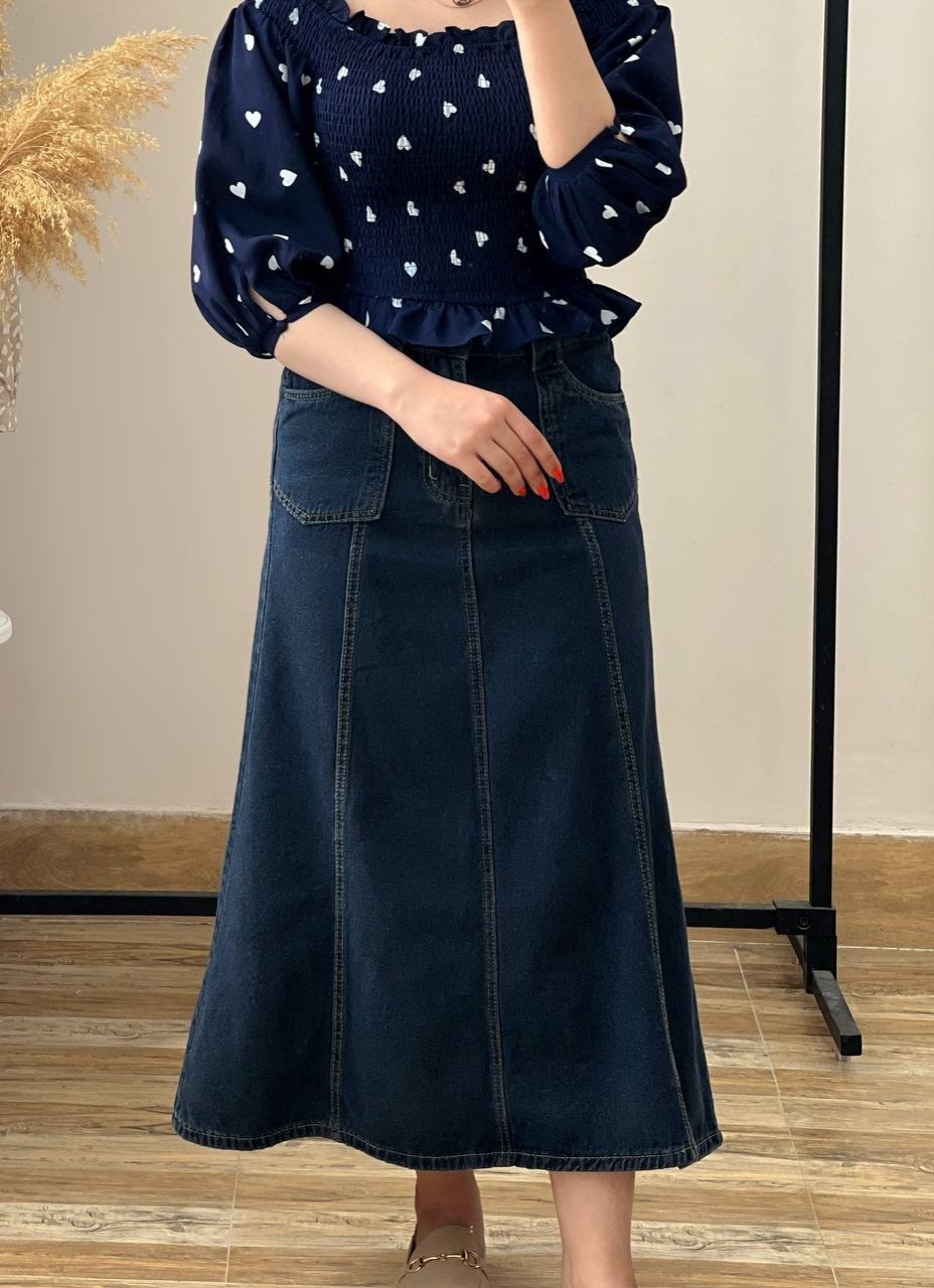 دامن جین کد 2586