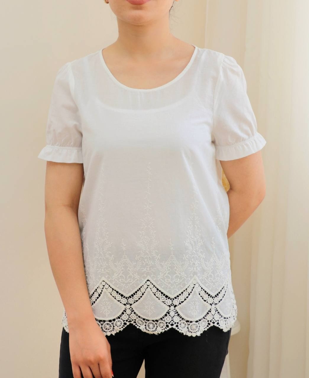 شومیز خامه دوزی کد 2587