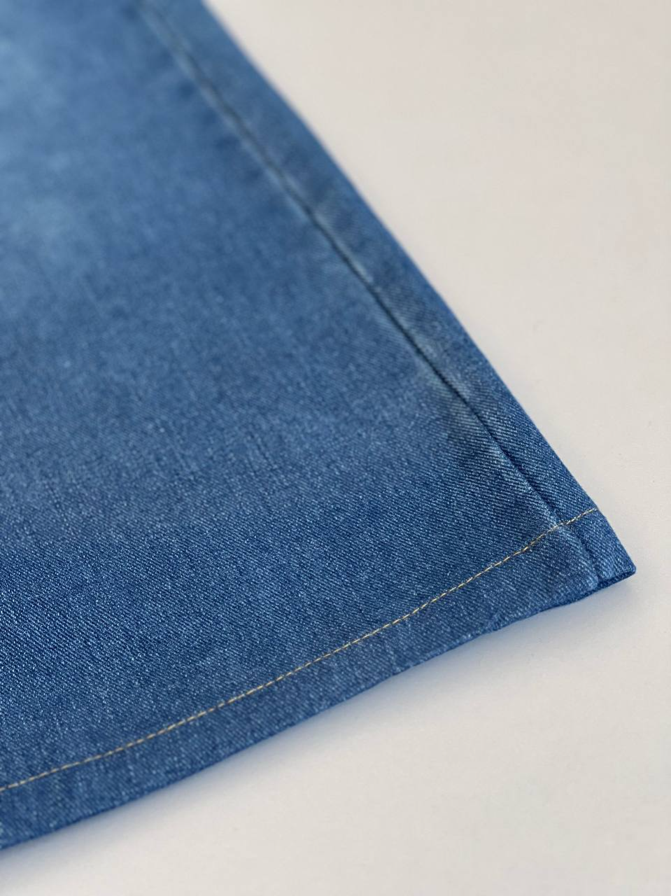 دامن جین جلو چاک کد 2607