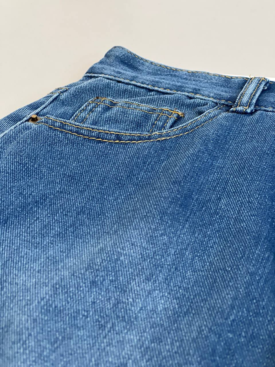 دامن جین جلو چاک کد 2607