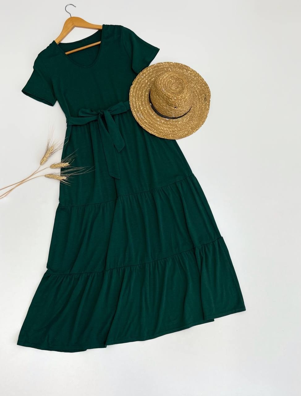 پیراهن چین دار بلند کد 2613