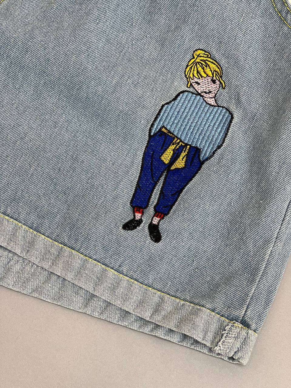 شلوارک جین کد 2614