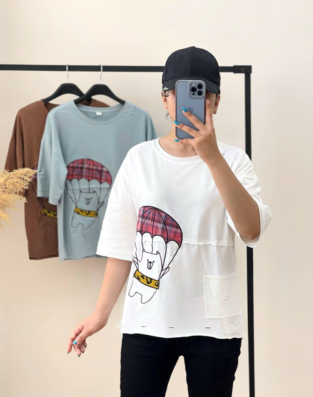 تیشرت تیکه دوزی کد 2618