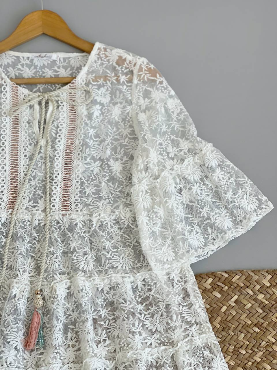 تونیک تمام گلدوزی کد 2620