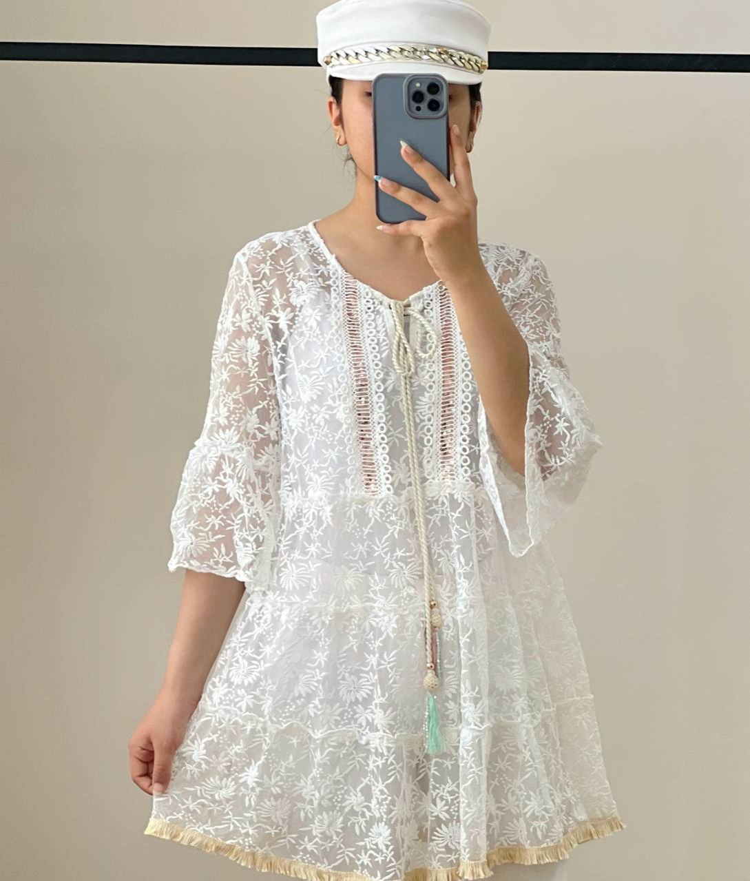 تونیک تمام گلدوزی کد 2620