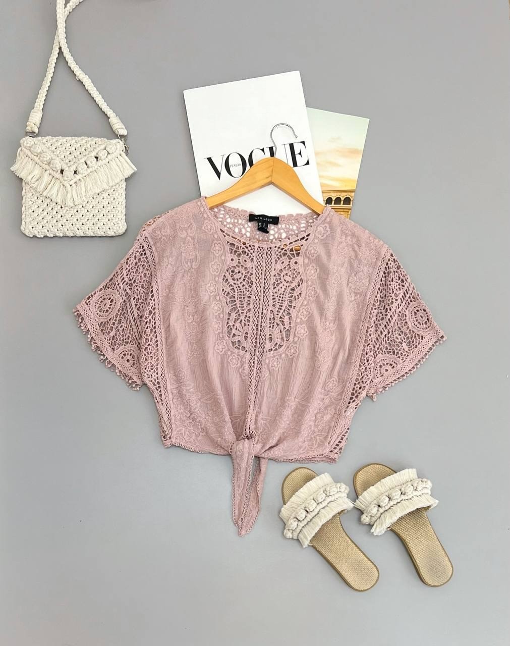 شومیز قلاب بافی کد 2621