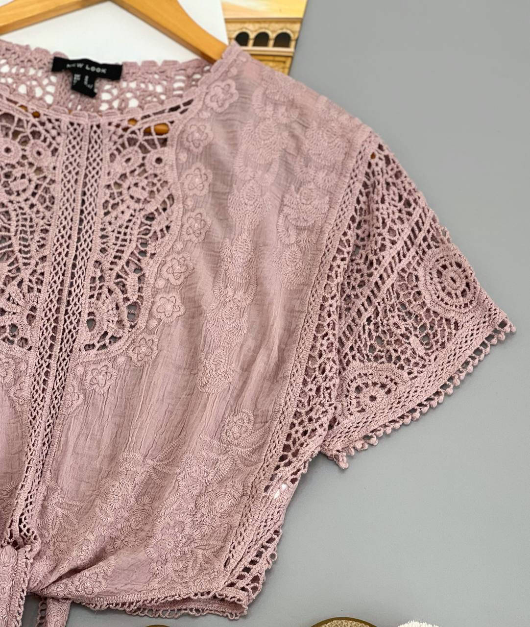 شومیز قلاب بافی کد 2621