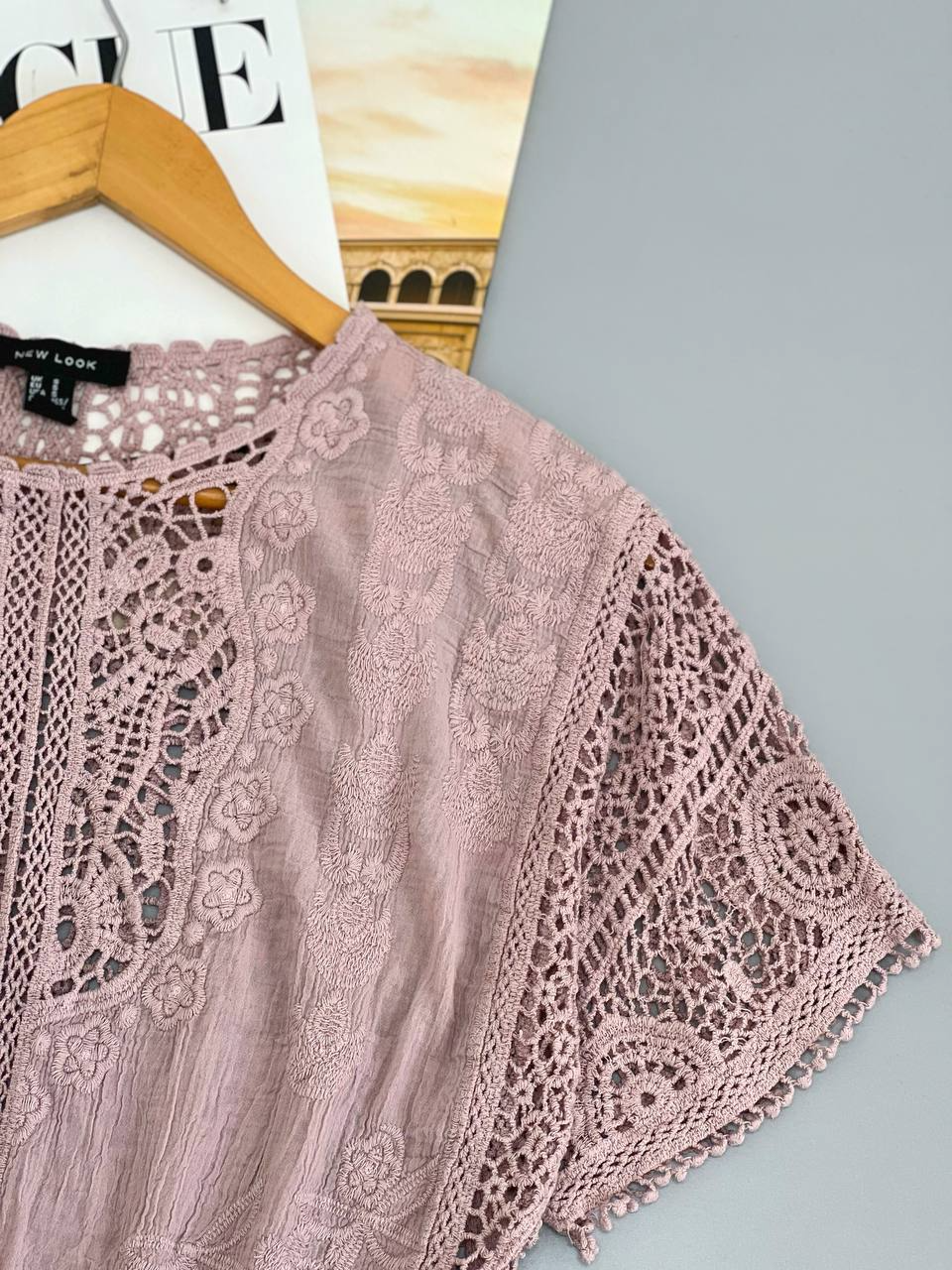 شومیز قلاب بافی کد 2621