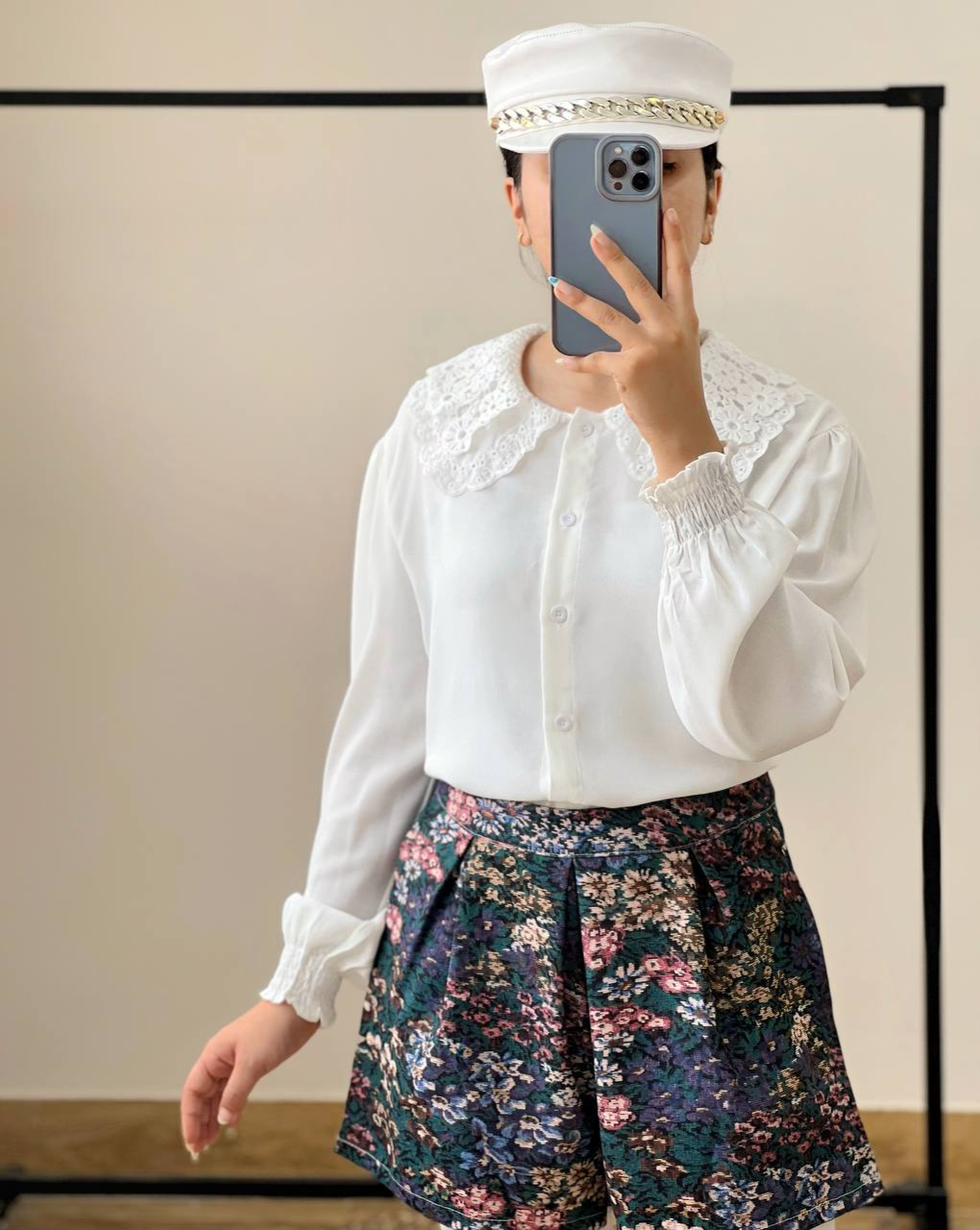 ست شومیز و شلوارک از برندMYALLIN کد 2623