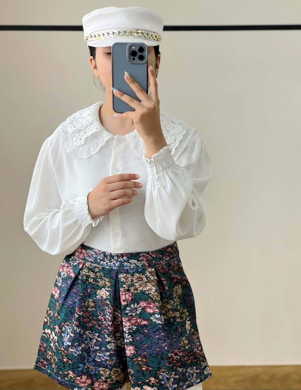 ست شومیز و شلوارک از برندMYALLIN کد 2623