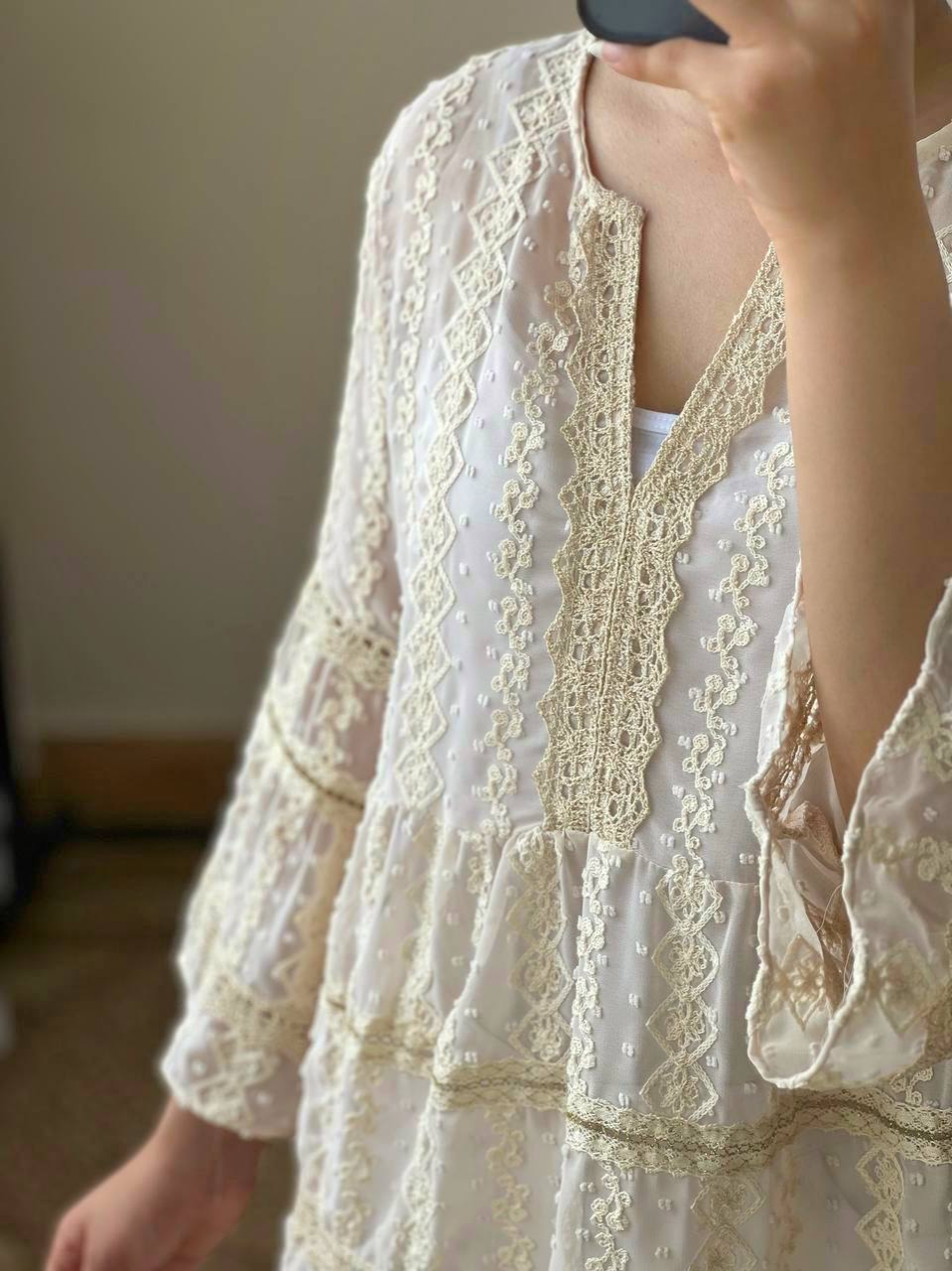 شومیز حریر تمام گلدوزی شده کد 2624