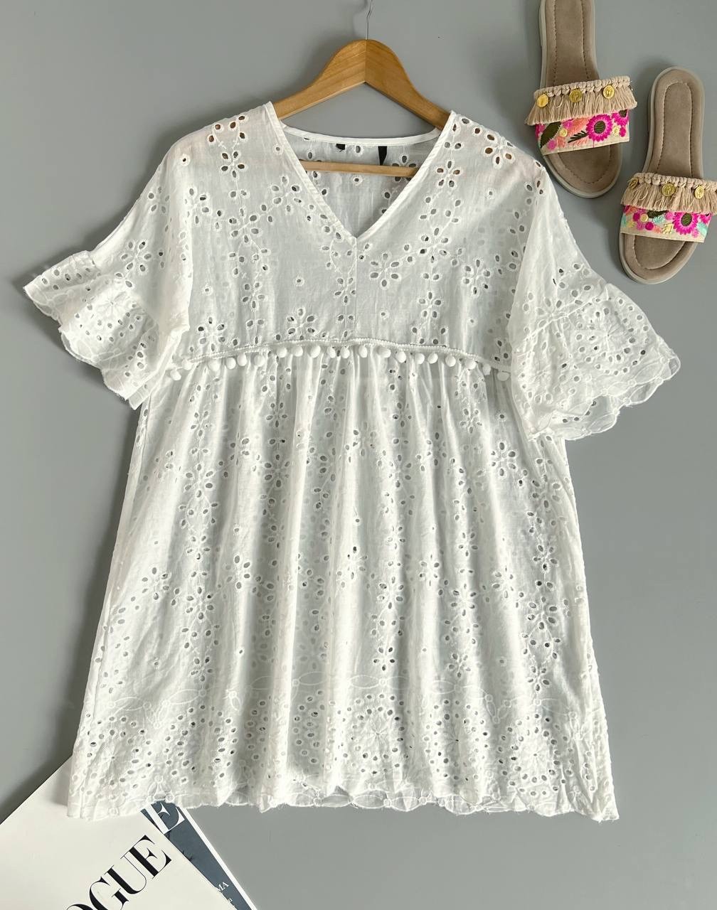 پیراهن خامه دوزی کد 2627