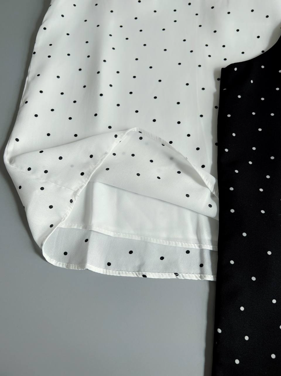 تاپ دو لایه کرپ حریر کد 2629