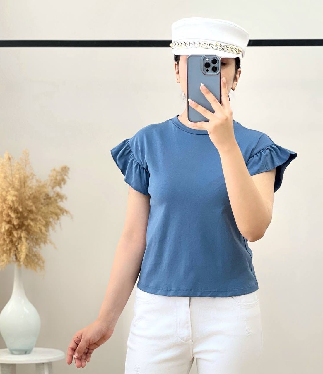 تیشرت برشکا استین چین کد 2638