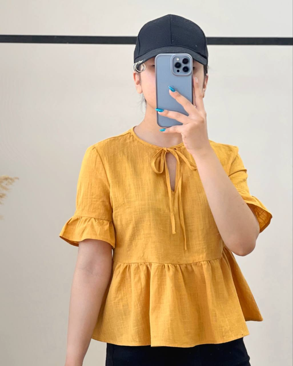 شومیز کنف برند shein کد 2657