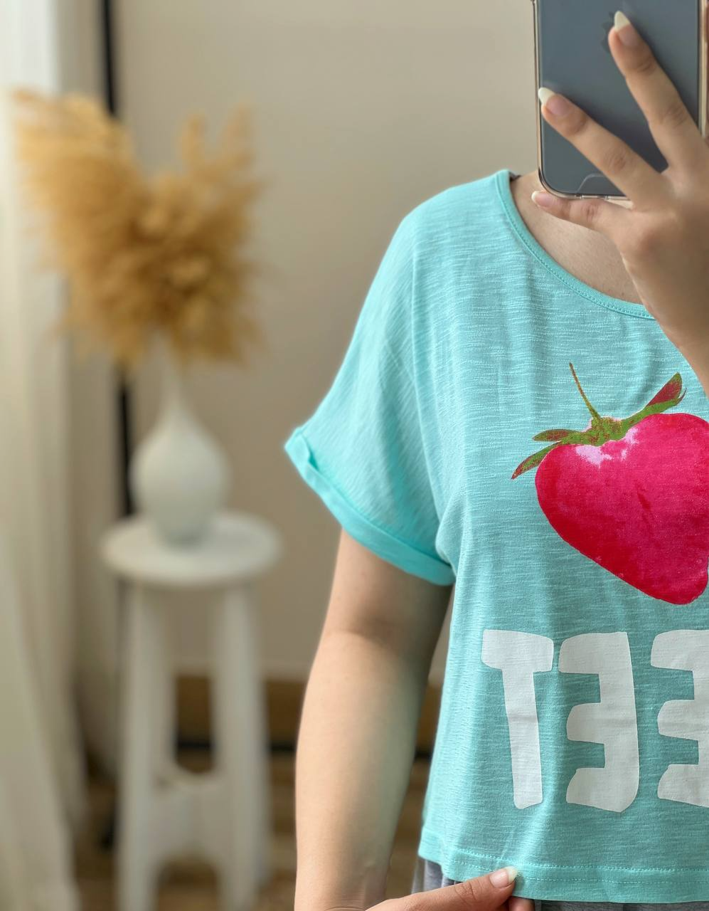 ست دو تیکه توت فرنگی کد 2659