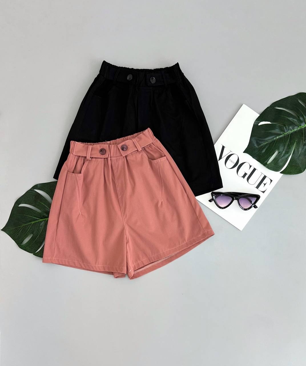 شلوارک کتان کد 2664