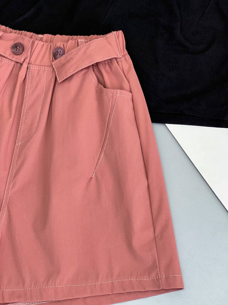 شلوارک کتان کد 2664