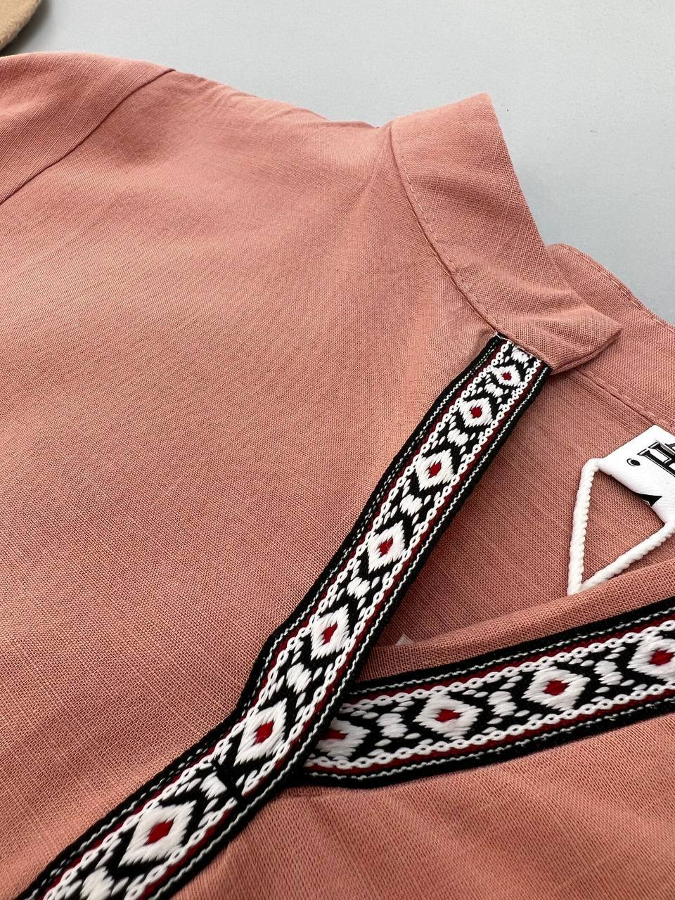 شومیز کتان نخ کد 2677