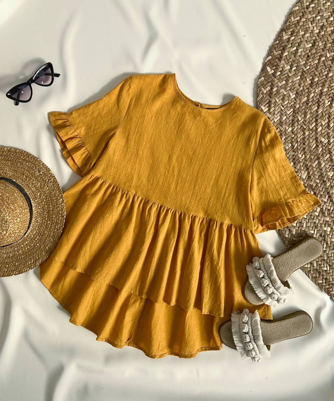 شومیز کنف کمر چین کد 2687