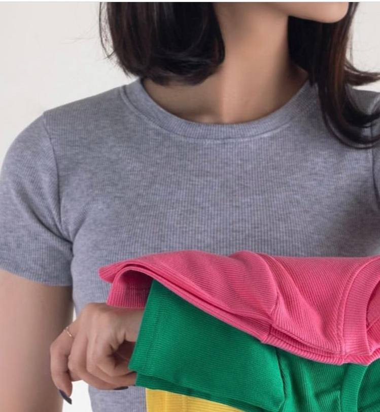 کراپ کبریتی آستین کوتاه کد 2688