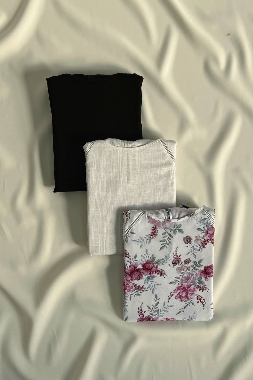 شومیز سه طرح کد 2690