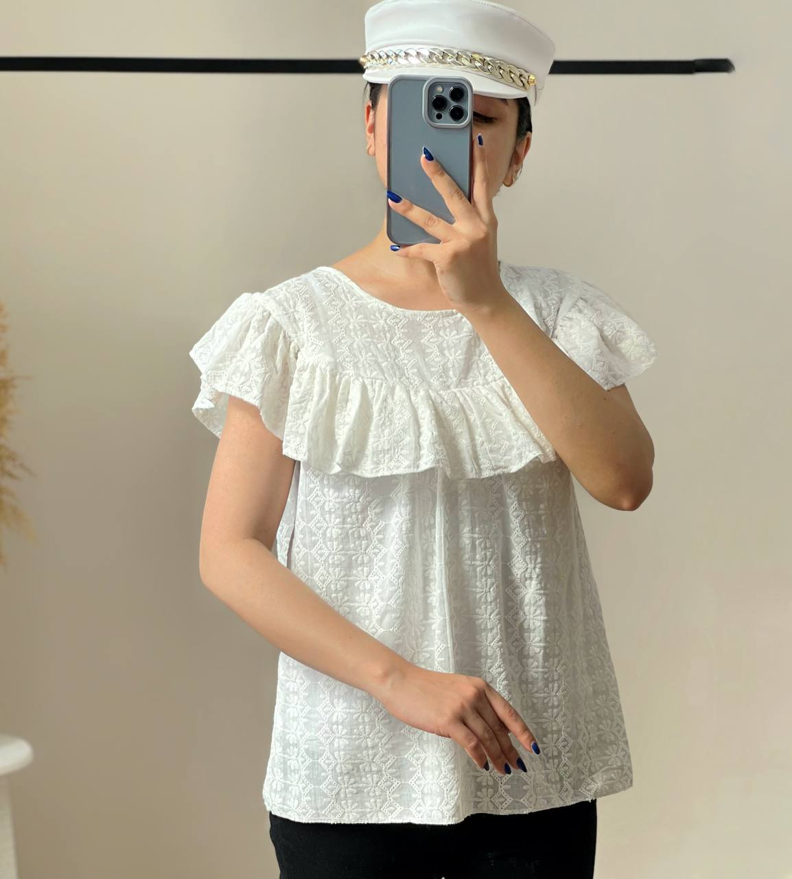 تاپ خامه دوزی کد 2694