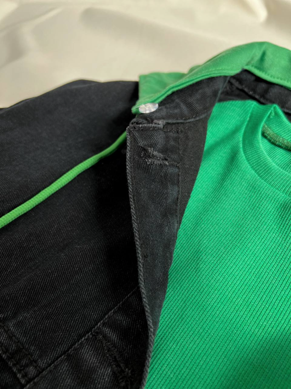 کت جین گلدوزی شده کد 2695