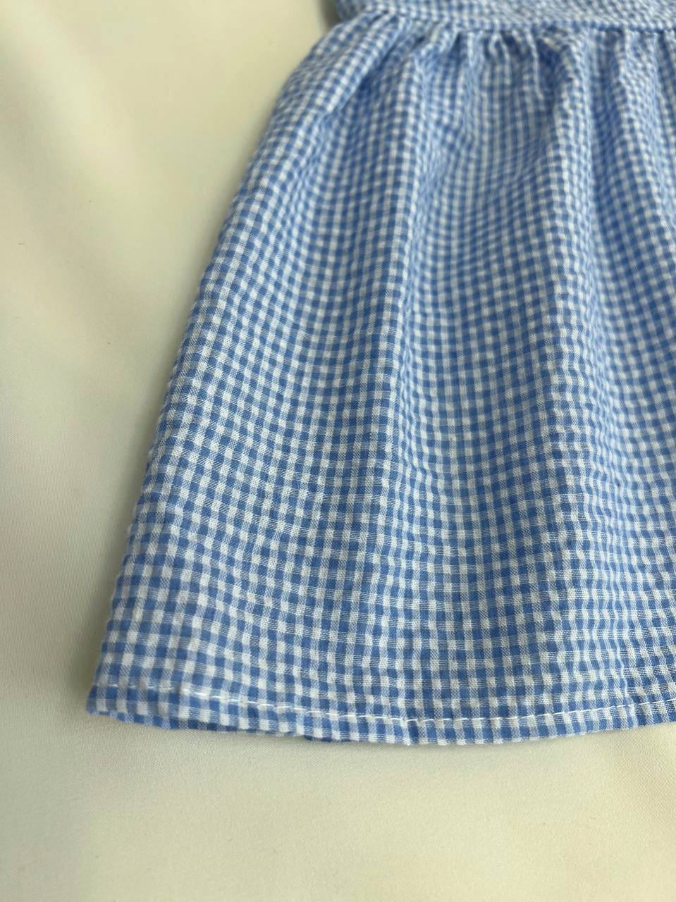 شومیز چهار خونه ریز سرشونه باز کد 2698