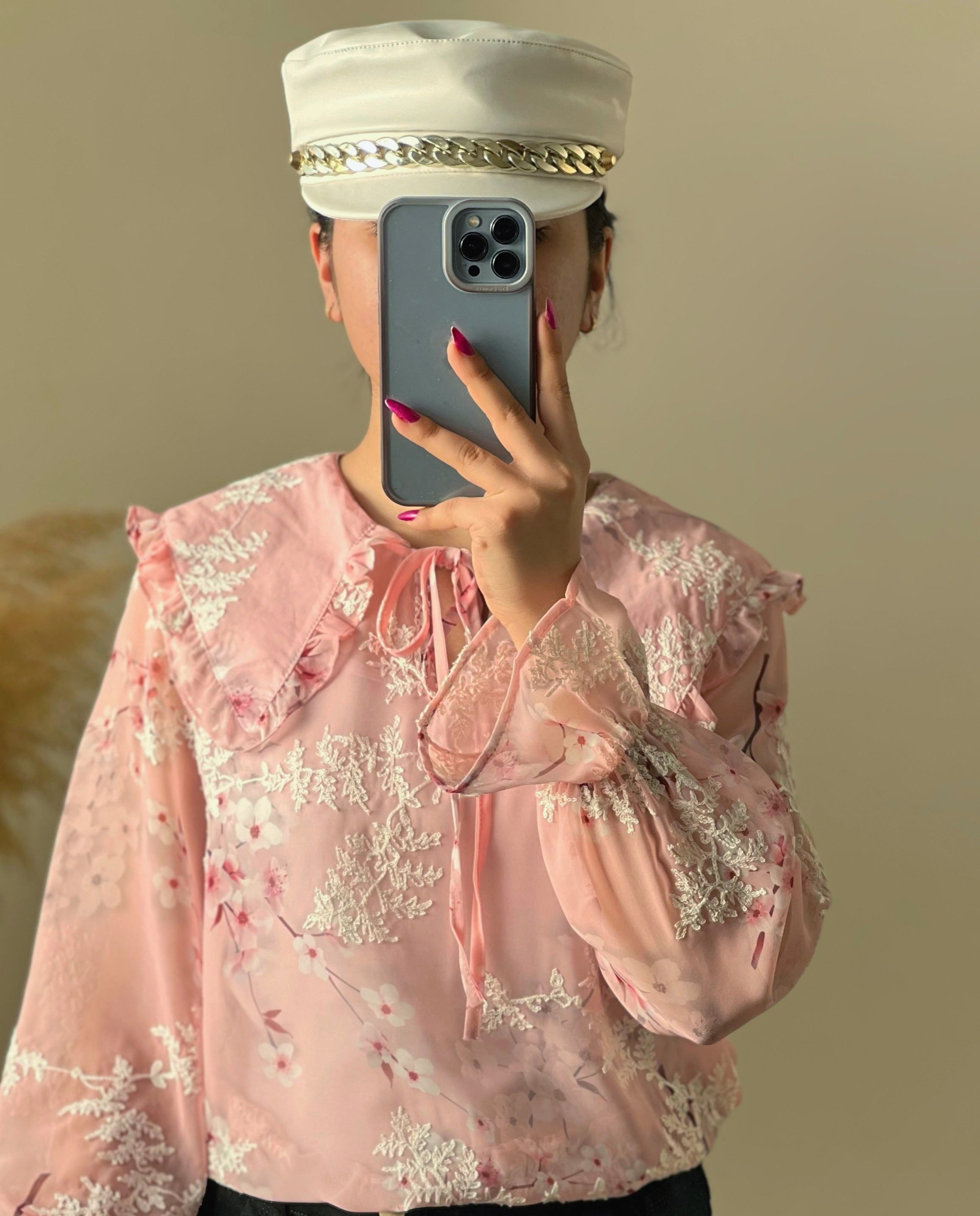 شومیز شکوفه بهاری کد 2527