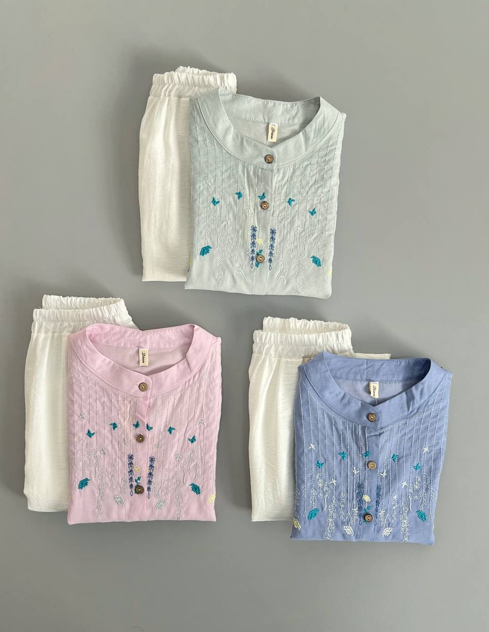 ست شومیز و شلوار کد 2705