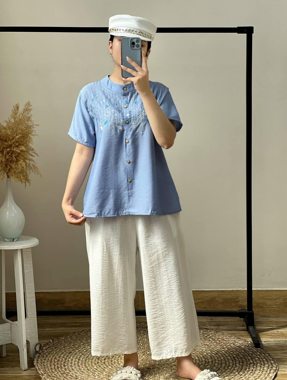 ست شومیز و شلوار کد 2705