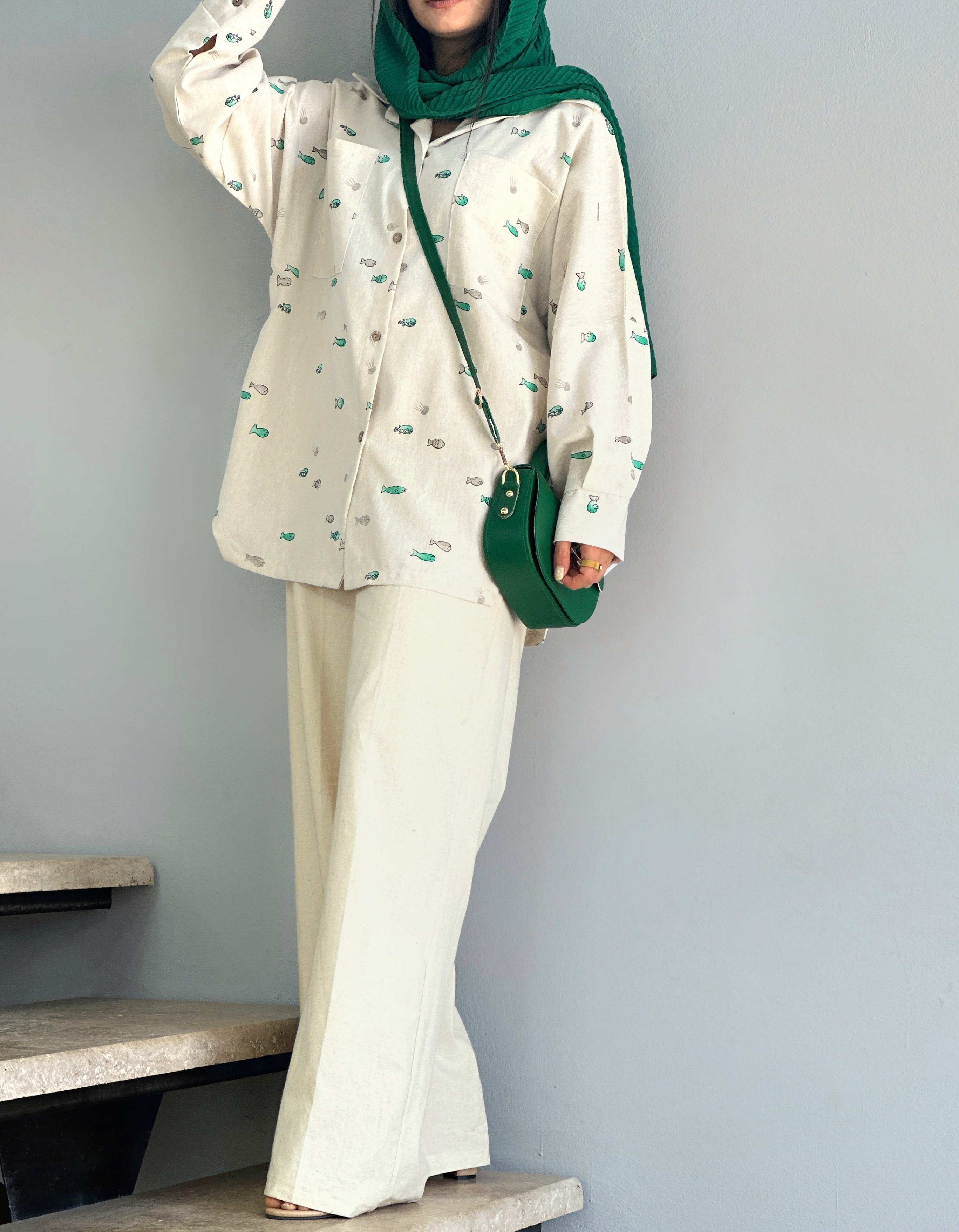 مانتو لینن نچرال ترک کد 2709