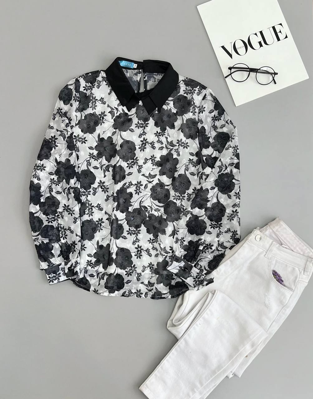 شومیز حریر آستردار کد 2721