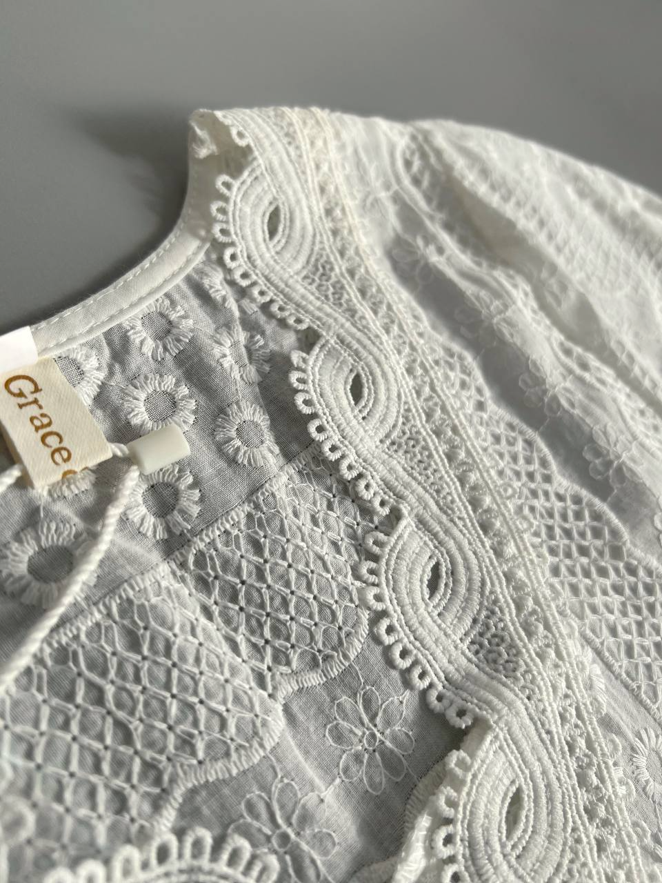 شومیز تمام خامه دوزی کد 2723