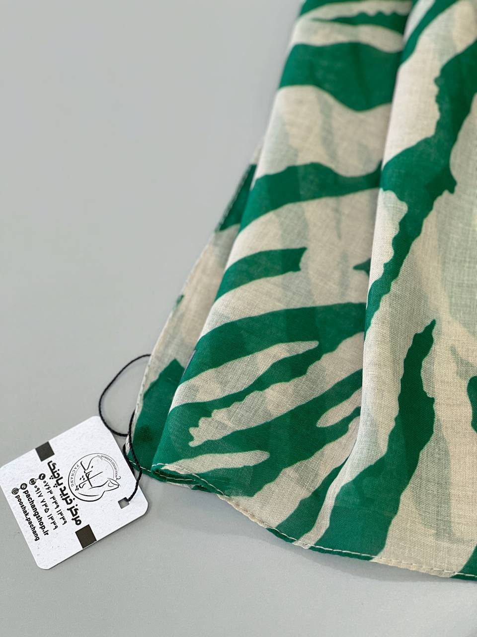 شال تمام نخ زبرا کد 2730