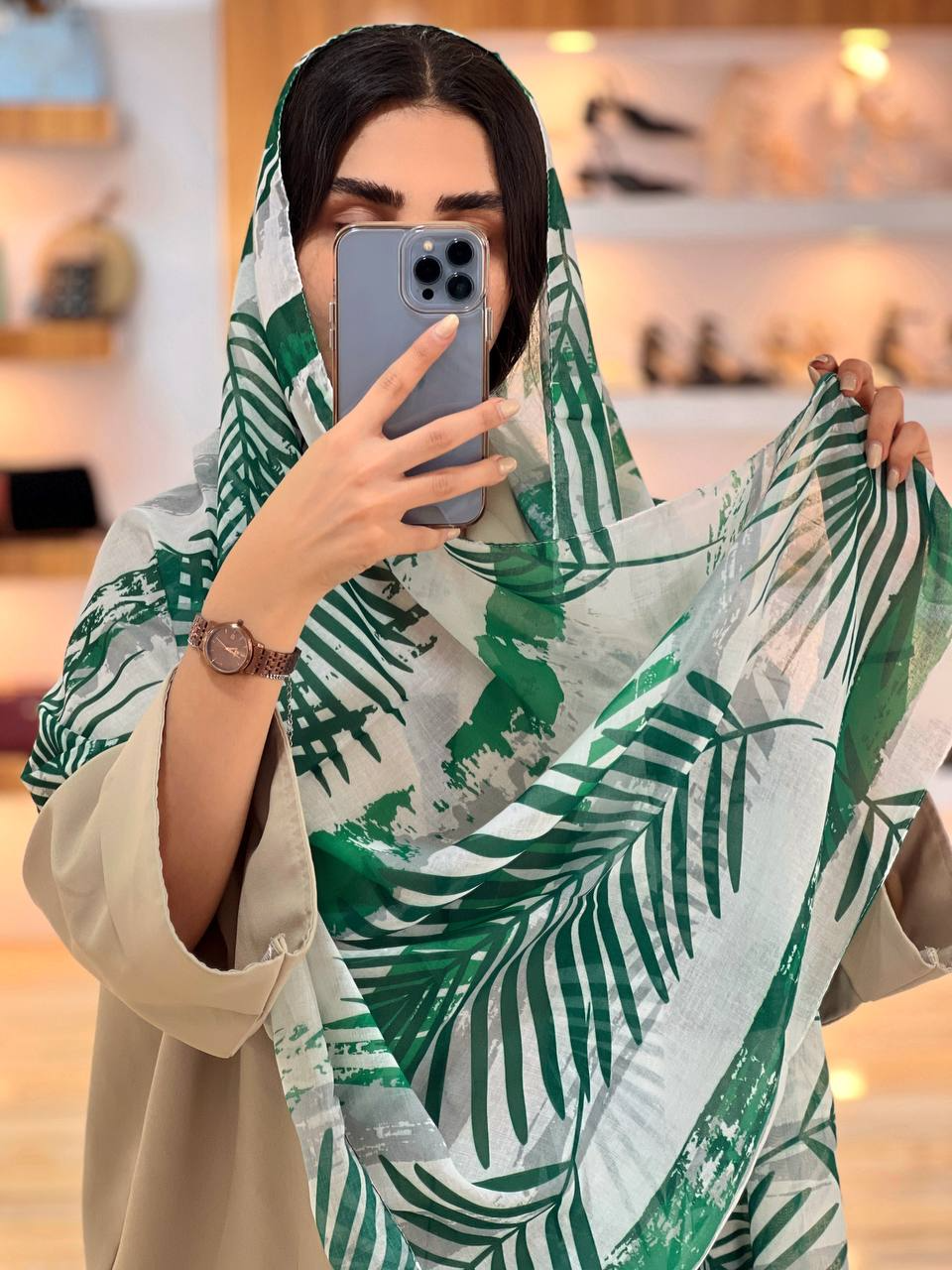 شال تمام نخ تروپیکال کد 2731